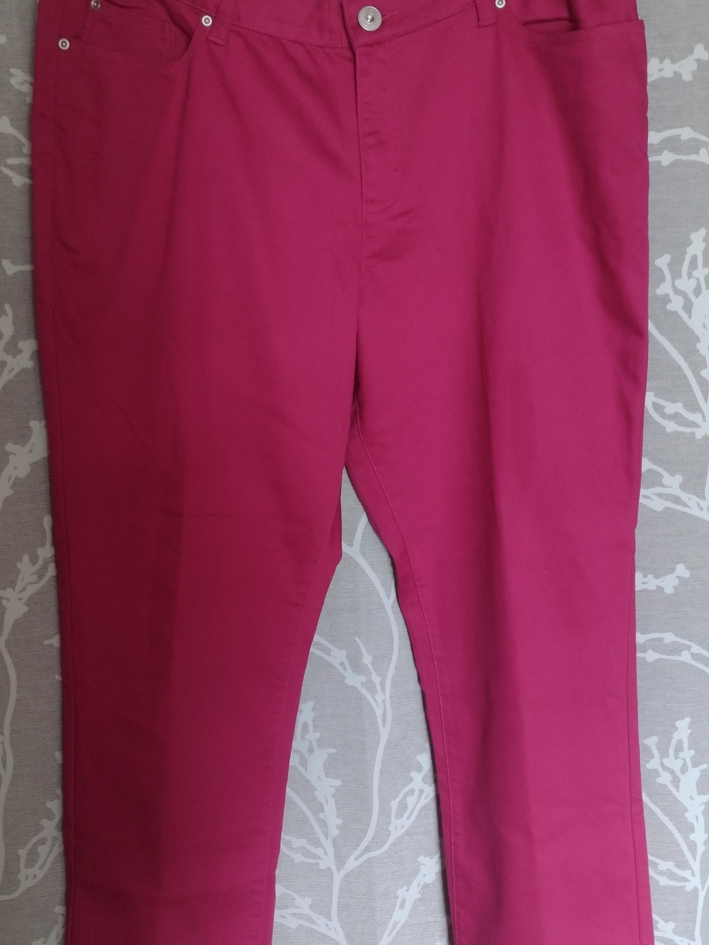 cleo Women’s Raspberry Straight Leg Pants - Picture 3 of 9